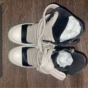 Women’s Rick Owens Mainline Jumbo Lace Ramones sz 39